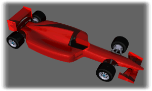 PovRay rendered F1
