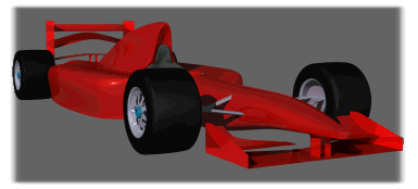 Pov-Ray rendered F1