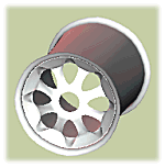 shaded wheel