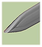very blunt blade